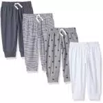 Amazon Essentials Pantaloni Senza Chiusura in Cotone Unisex Bimbi