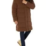 Amazon Essentials Piumino Lungo con Cappuccio in Poliestere Riciclato Uomo