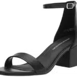 Amazon Essentials Sandali con Tacco e Due Cinturini Donna