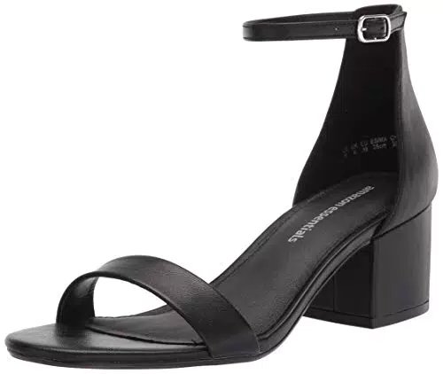 Amazon Essentials Sandali con Tacco e Due Cinturini Donna