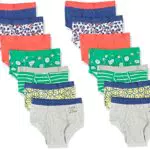 Amazon Essentials Slip in Cotone Bambini e Ragazzi, Pacco da 14