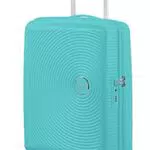 American Tourister Tsa Exp, Spinner S 55 espandibile, turchese