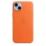 Apple Custodia MagSafe in pelle per iPhone 14 Plus - Arancione ​​​​​​​