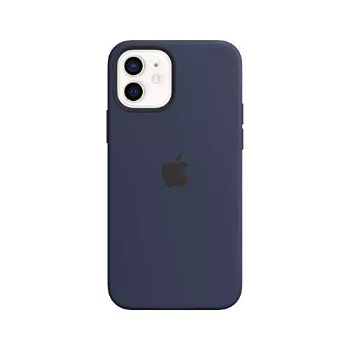 Apple Custodia MagSafe in Silicone, Deep Navy