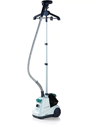 Ariete 6248, Garment Steamer Professionale, Stiratrice Verticale con piastra Acciaio Inox
