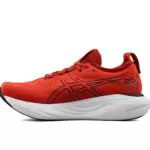 ASICS Nimbus 25 Scarpa Running da Strada per Uomo Rosso Bianco