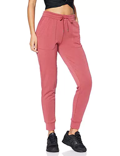 AURIQUE Joggers Donna, Bordeaux Chiaro