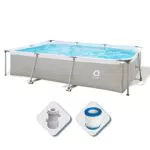 Avenli Piscina Rettangolare con Struttura