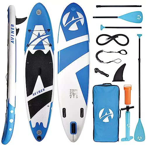 Aviner Tavola SUP, Tavola da Paddle Gonfiabile, Adatta a Tutti i Livelli di difficoltà