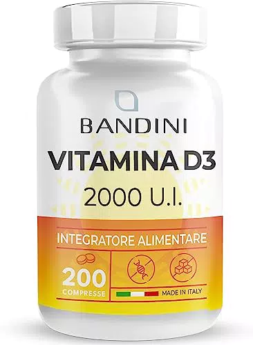 Vitamina D ad alto dosaggio - 200 compresse