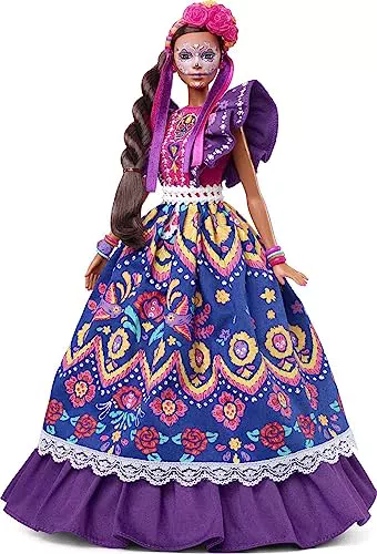 Barbie - Día De Muertos 2022, Bambola Barbie che Indossa Abito