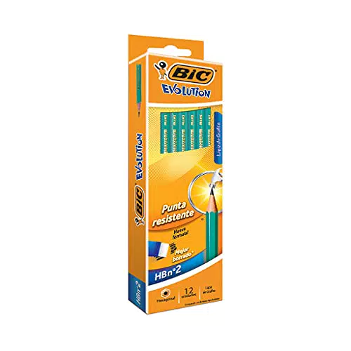 Bic 244379 Matita a Graphite, Confezione da 12 pezzi