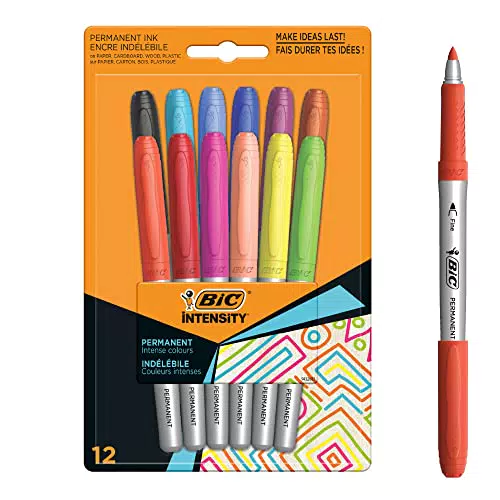Bic Marking Color, pennarelli indelebili a punta fine