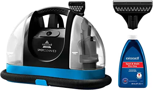 BISSELL SpotClean C3​ Dispositivo Portatile per la Pulizia di Moquette e Tappezzeria