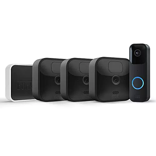 Blink Outdoor + 3 videocamere + Blink Video Doorbell