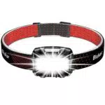 Blukar Lampada Frontale LED, Super Luminosa 2000 Lumen Torcia Frontale USB Ricaricabile con Sensore Movimento