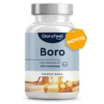 Boro Integratore, 400 Compresse, Vitamina D, Borato di Sodio 3