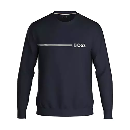 BOSS Felpa Loungew, Dark Blue403