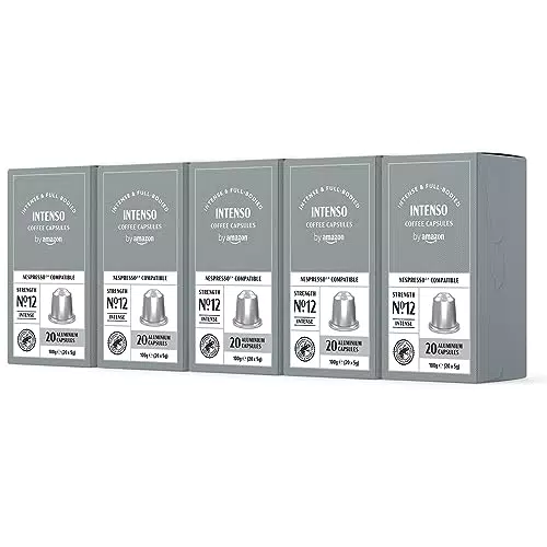 by Amazon Capsule caffè intenso compatibili con Nespresso