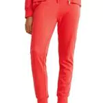 C&A Donna Pantaloni Sportivi Rosso 2XL