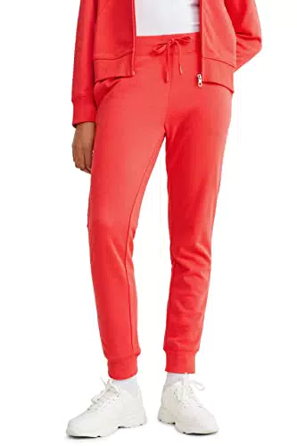 C&A Donna Pantaloni Sportivi Rosso 2XL