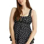C&A Donna Slip Moda Premaman Nero 48
