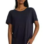 C&A Donna T-Shirt Blu Scuro XS