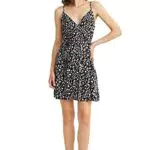 C&A Donna Vestito Nero/Bianco 36