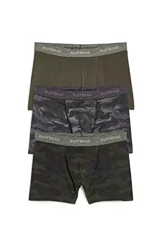 C&A Uomo Boxer Aderenti Verde Scuro S