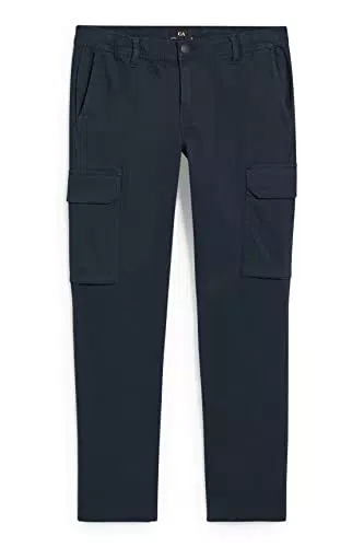 C&A Uomo Cargo Blu Scuro S