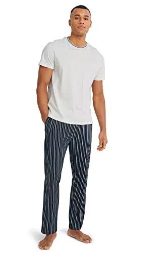 C&A Uomo Pigiama Grigio Chiaro Melange 2XL