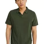 C&A Uomo Polo Verde Scuro 2XL