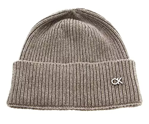 Calvin Klein Berretto Re-Lock Altro Cappello, Deep Taupe