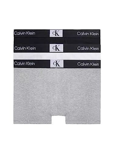 Calvin Klein Boxer Uomo Confezione da 3 Cotone Elasticizzato