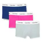 Calvin Klein Boxer Uomo Confezione da 3 Low Rise Trunks Cotone Elasticizzato