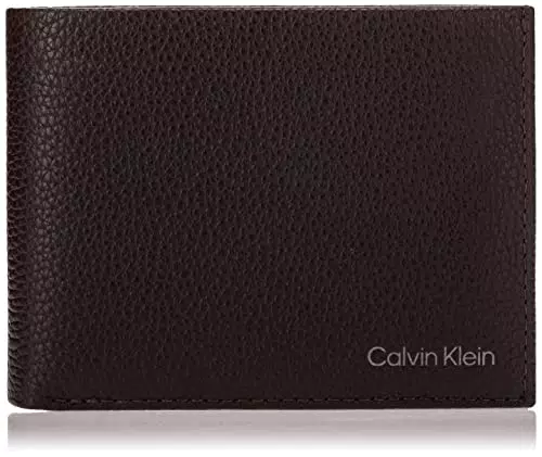 Calvin Klein Calore Bifold 5cc W/Moneta L, Accessori da Viaggio-Portafogli Tri-Fold Uomo