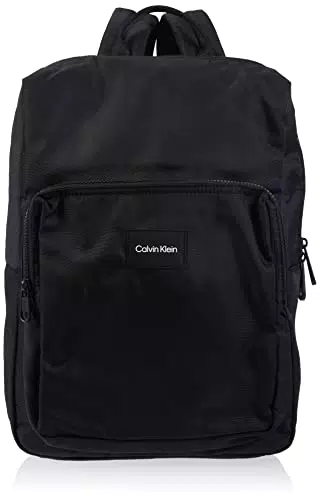 Calvin Klein Deve t Quadrato BP, Zaini Uomo, CK Nero
