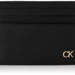 Calvin Klein Icon CC Holder W/Clip, Accessori da Viaggio-Portafoglio bi-Fold Uomo