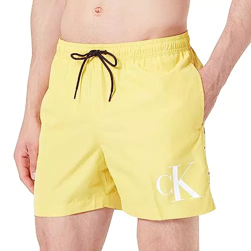 Calvin Klein Medium Drawstring-Graphic, Uomo, Sunday Sunshine