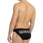 Calvin Klein Pantaloncino da Bagno Uomo Corto con Logo Stampato sul Retro