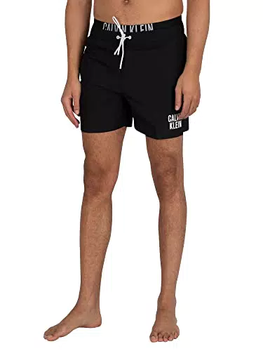 Calvin Klein Pantaloncino da Bagno Uomo Medium Double WB Lungo