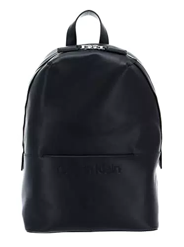 Calvin Klein Set Round BP, Zaini Uomo, CK Nero, One Size