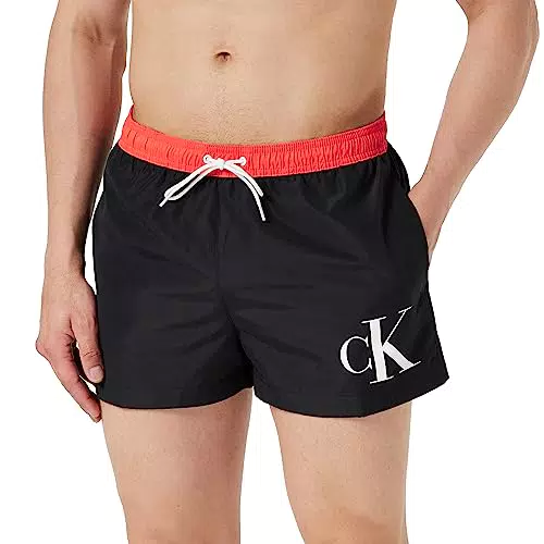 Calvin Klein Short Drawstring, Uomo, Pvh Black, S