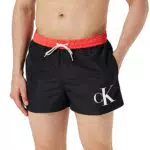 Calvin Klein Short Drawstring, Uomo, Pvh Black, XL