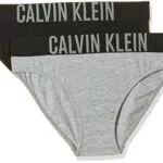 Calvin Klein Slip Bikini Modellanti Donna Confezione da 2 Cotone Elasticizzato