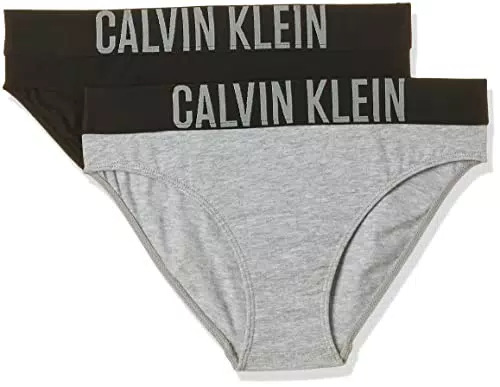 Calvin Klein Slip Bikini Modellanti Donna Confezione da 2 Cotone Elasticizzato