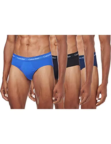 Calvin Klein Slip Uomo 3 Pack 3 PK Hip Brief Elasticizzati