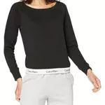Calvin Klein Top Sweatshirt Long Sleeve Maglia a Maniche Lunghe