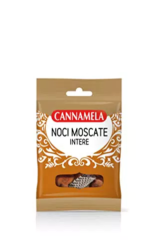 Cannamela, Linea Busta Super, Noci Moscate Intere con Grattugia