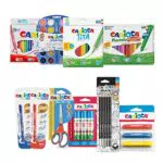CARIOCA Set Back To School, Set Cancelleria Scuola con Matite Colorate e da Disegno